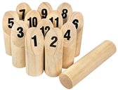 ACXIN Houten Kubb werpspel – Fins Viking spel – Volwassenen & kinderen – Tuin & Indoor