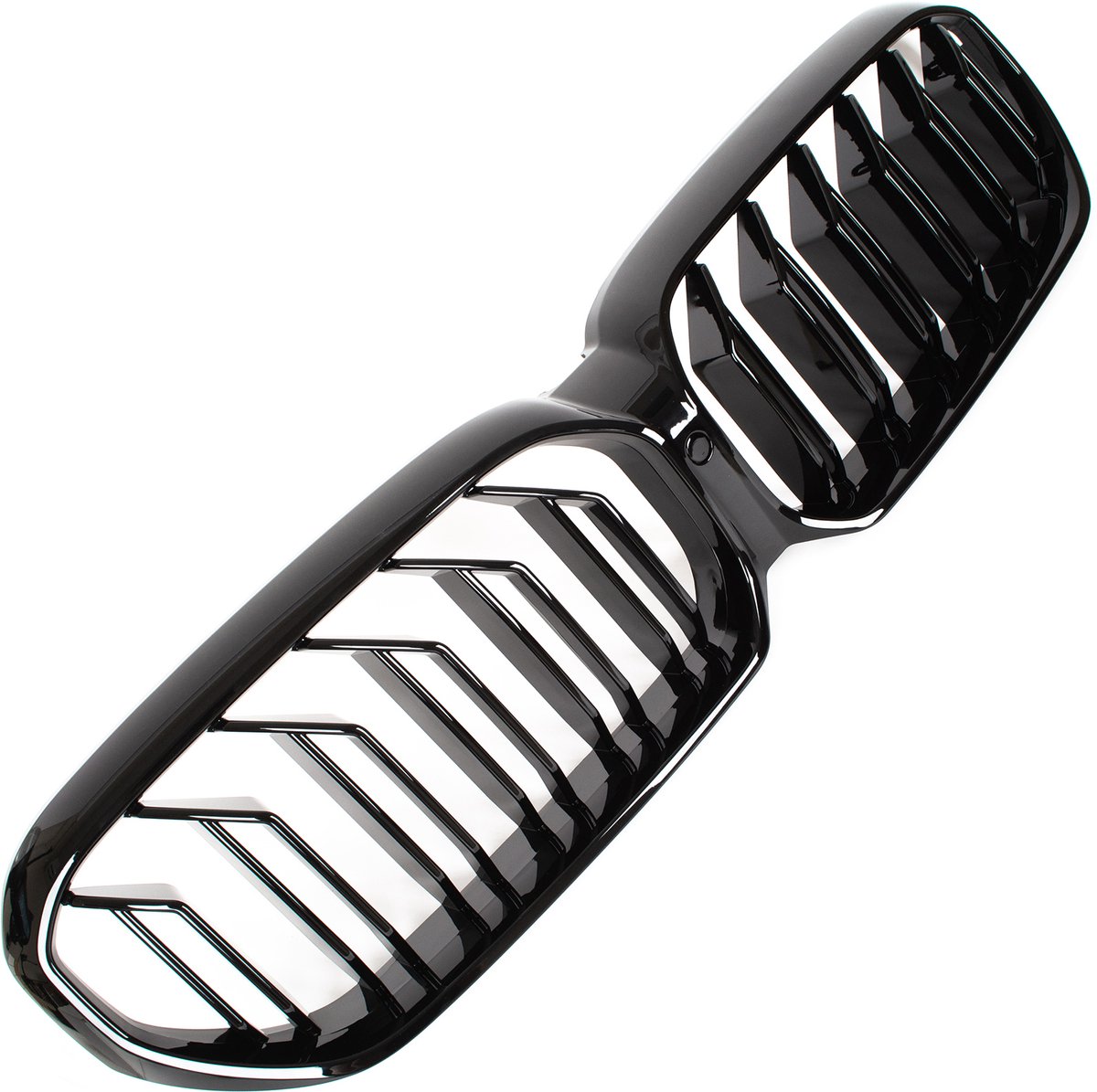 ModEcar - Grille Tussen Koplampen - BLACK GLOSSY DOUBLE BAR - BMW 5 G30 G31 LCI 2020