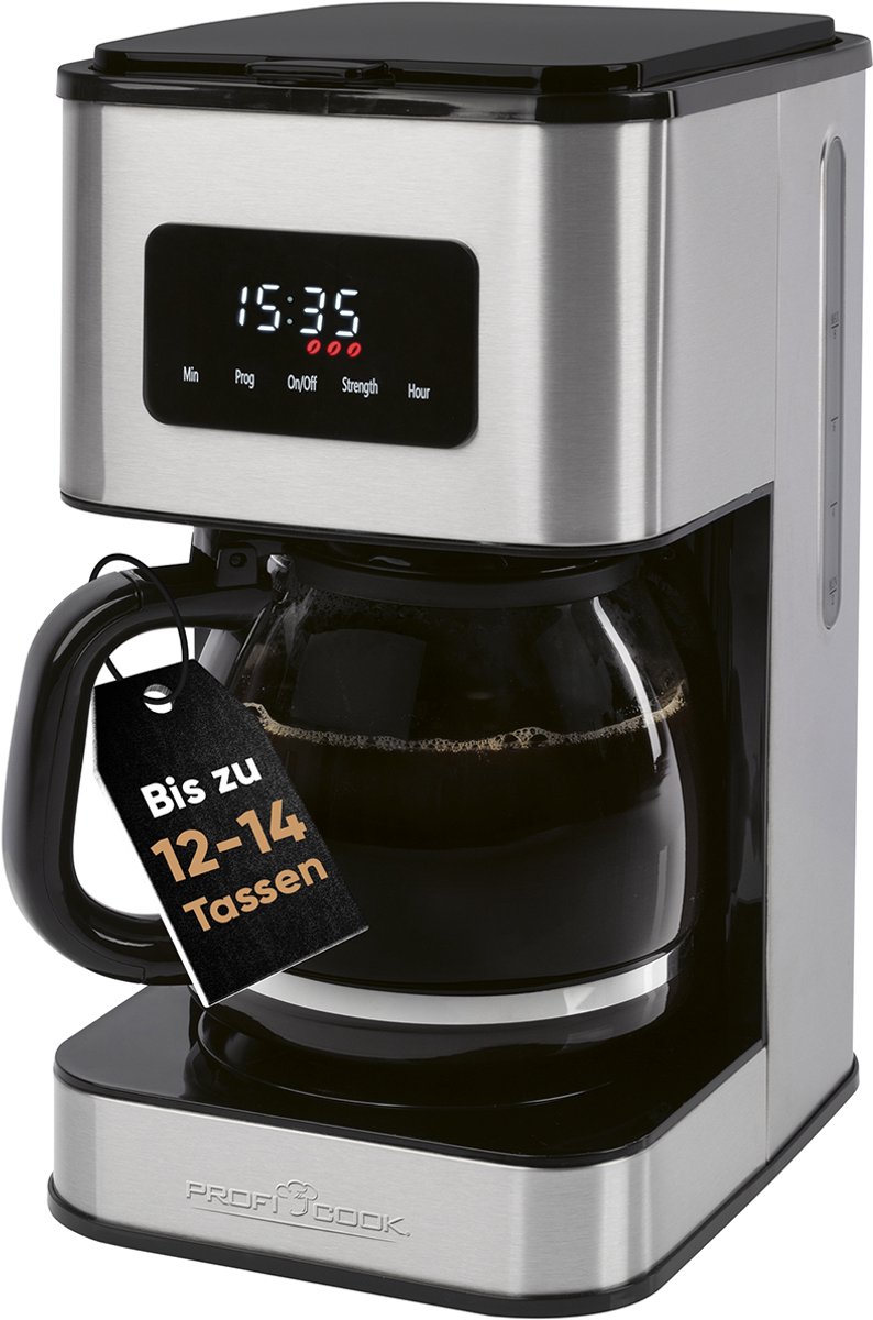 ProfiCook KA 1299 - Half automatisch Filterkoffiezetapparaat -12-14 kops