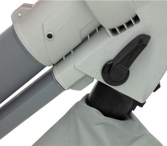 NBAP® Bladzuiger met Opvangzak - Bladblazers met Accu - 3000W- Grijs van Merkloos	 — afbeelding 4