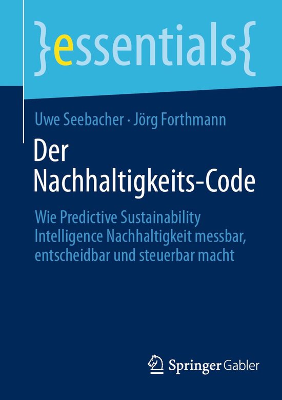 Business and Economics (German Language) - Der Nachhaltigkei ... - cover