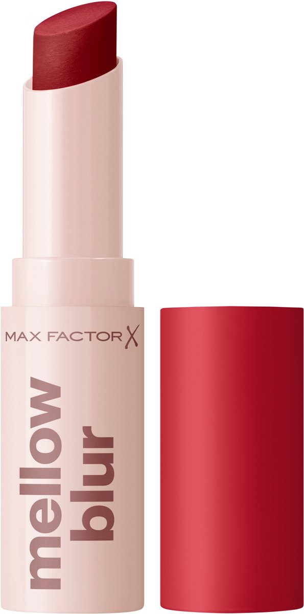 Max Factor 2000 Calorie Mellow Blur, 040 Cashmere Cherry, Lipstick, zacht-vervagend, onmiddellijk vervagend effect, voor kussenzachte lippen, in meerdere laagjes aan te brengen, zacht-mat pigment, 3,5 g