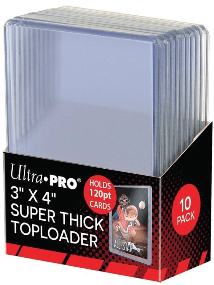 Ultra PRO - Super Thick 120PT Toploaders 10x