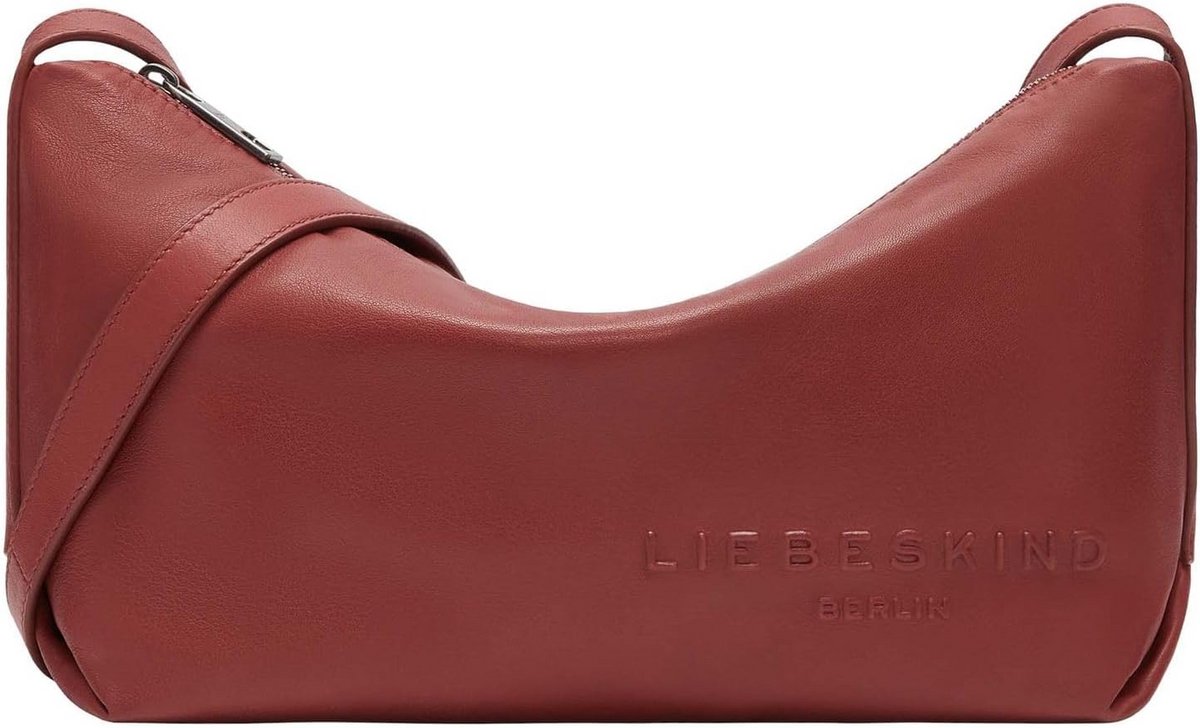 Leren Crossbody Tas voor Dames Beige Natuurlijk