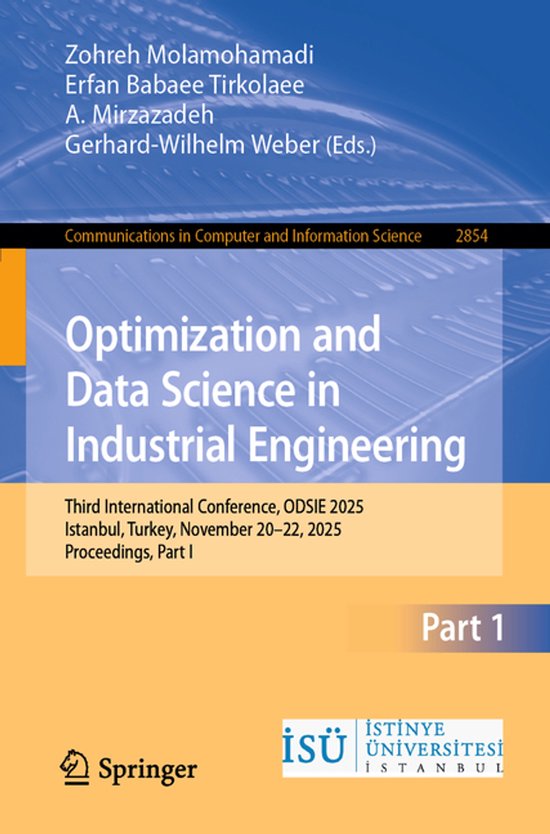 Communications in Computer and Information Science2854- Opti ... - cover