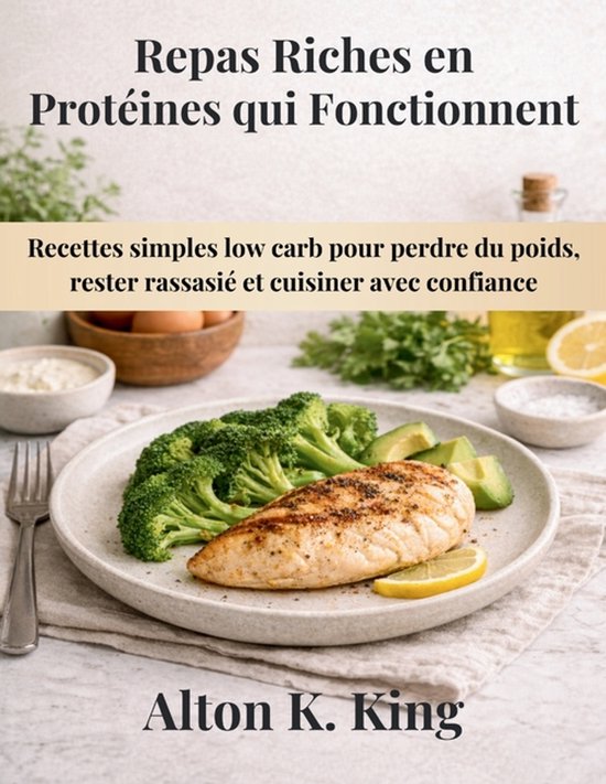 Repas Riches en Protéines qui Fonctionnent - cover