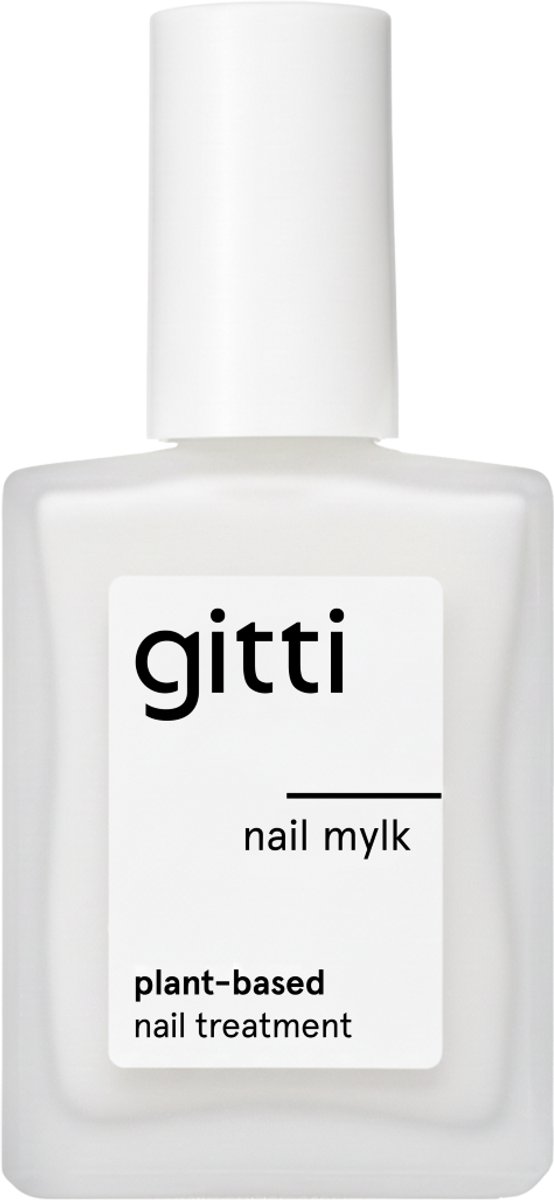 gitti Nail Mylk - Natuurlijke Nagelverzorging voor sterke en Gezonder Nagels - Nagelverharder - Wit - Vegan