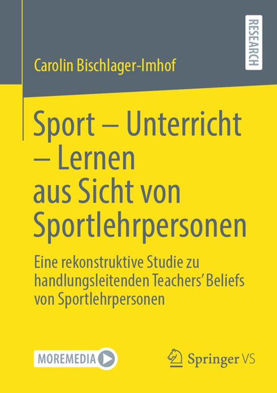 Sport – Unterricht – Lernen aus Sicht von Sportlehrperso ... - cover
