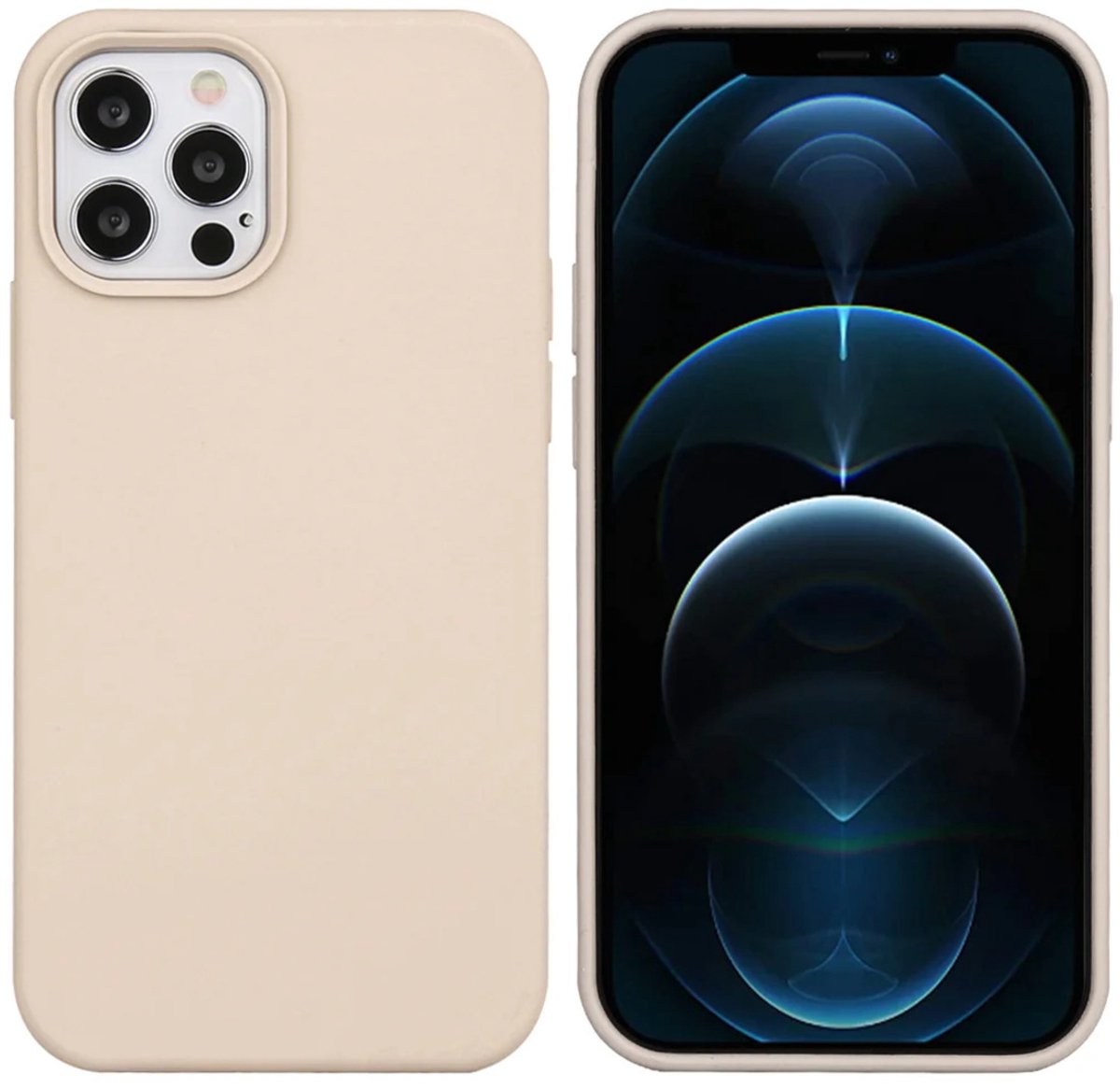 Stijf siliconen smartphonehoesje Platyne Iphone 12 Pro