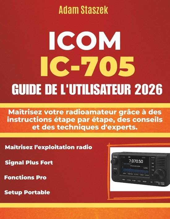 Icom IC-705 Guide de l'Utilisateur - cover