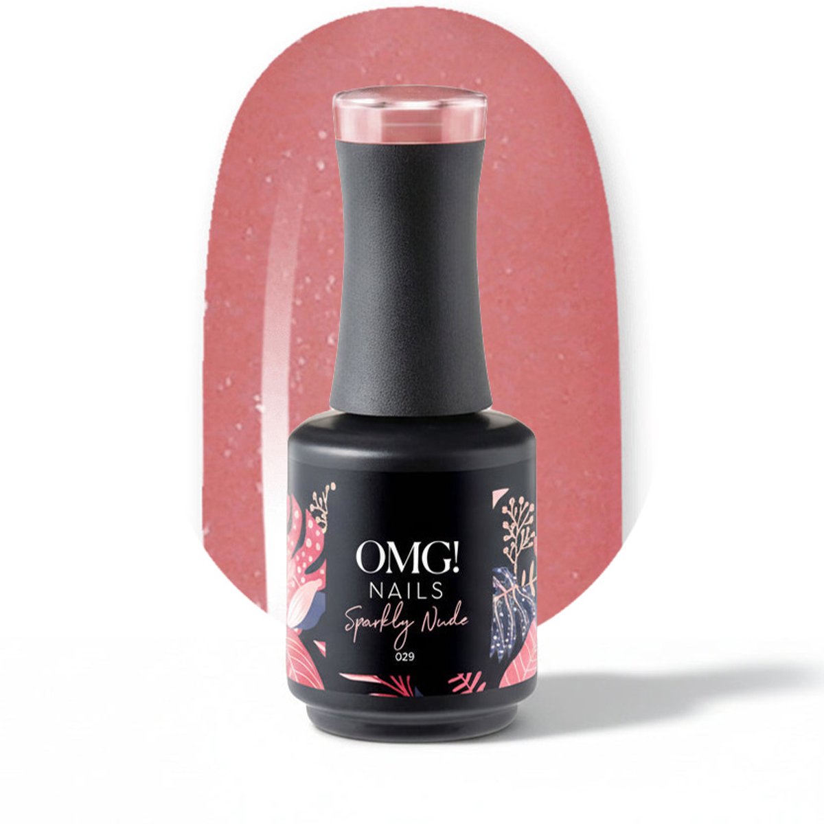 Limea OMG Gellak 029 Sparkly Nude 15ml - Gel nagellak - Nude Gel lak - OMG nails