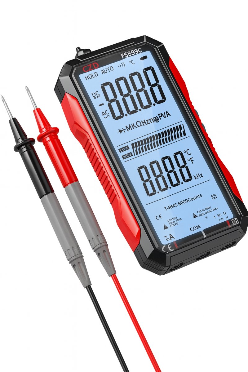 THAR Digitale Multimeter 6000 Counts – Full Screen