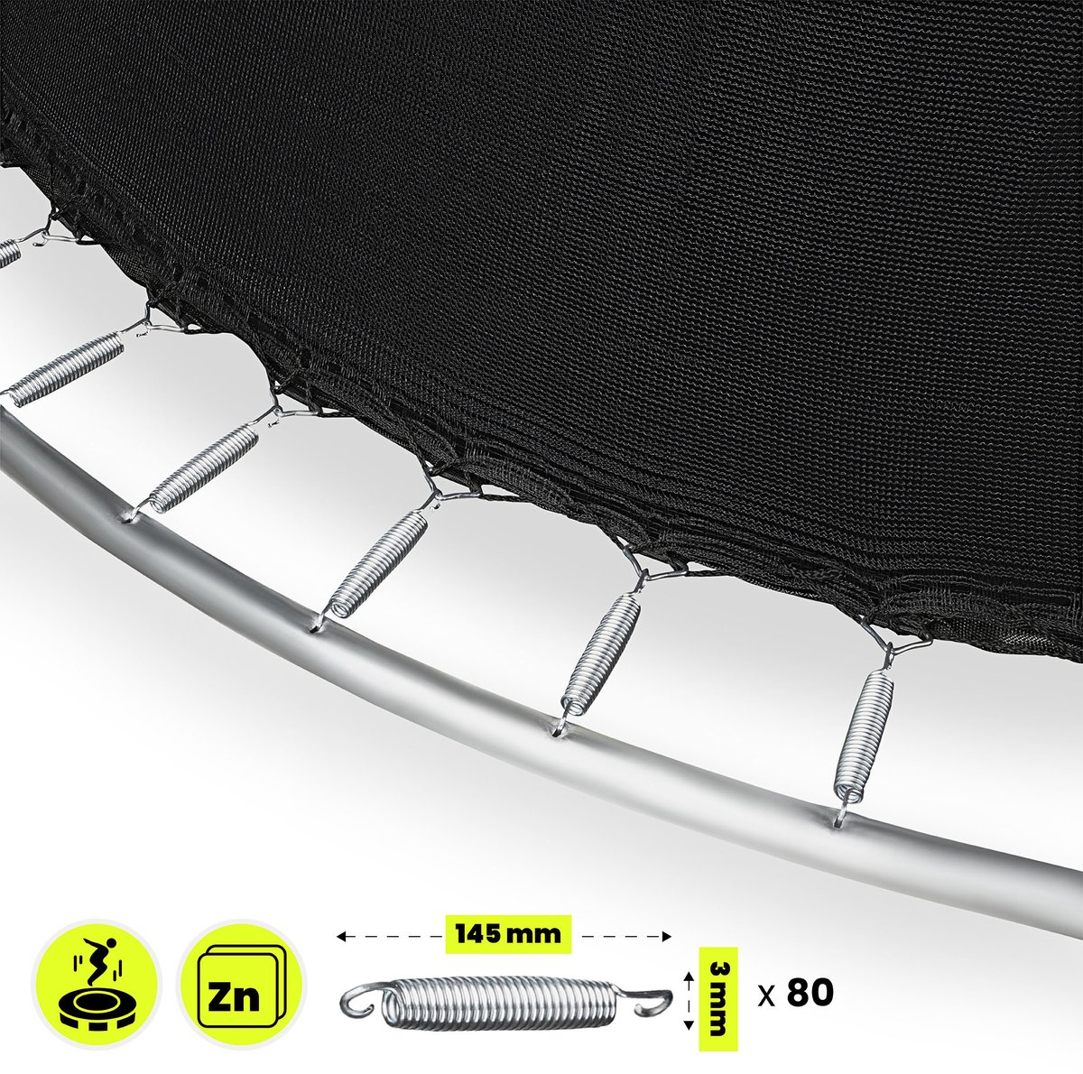 XXXL Tuin Trampoline HyperMotion - 430cm met Net — afbeelding 4