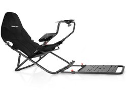 REBBLERS® SIMR 100G Foldable Sim Racing Cockpit - Opvouwbare Racestoel - Compact - Zwart