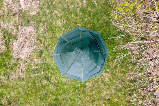 DD Hammocks Superlight Tipi Tent - lichtgewicht 3 personen - waterdicht - olijfgroen van Merkloos — afbeelding 3