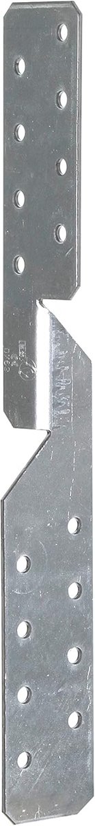 Universele Purlineanker Gegalvaniseerd voor Houtconstructies 33x33x250 mm