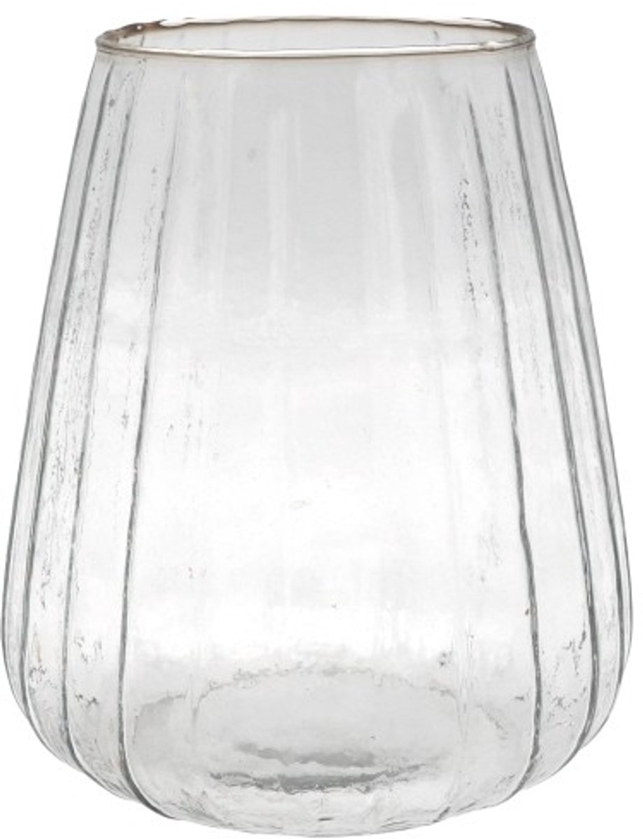 Leeff Lantaarn Liz L – Windlicht – Transparant – Glas