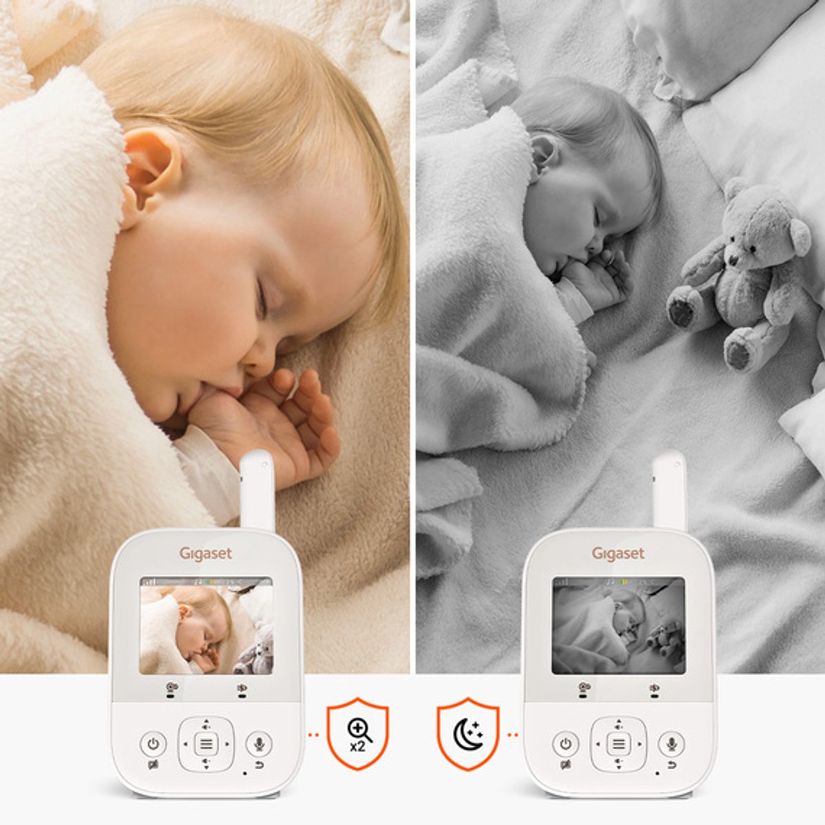 Gigaset BABY 300 Video met 2,8-inch scherm thumbnail 4