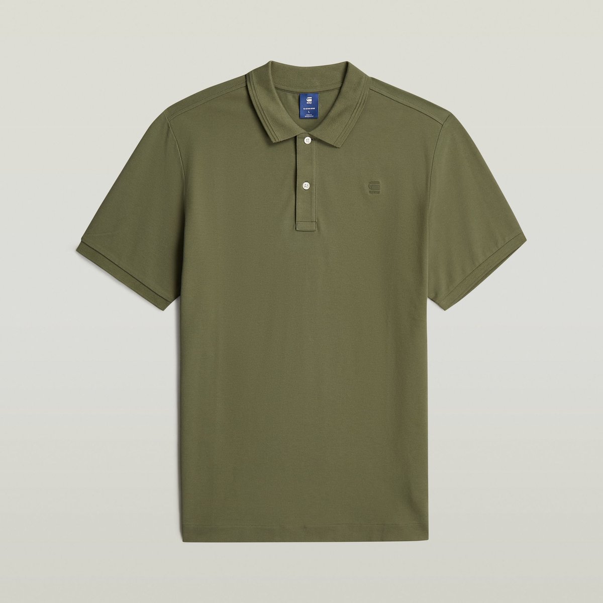 G-star Dunda Slim Korte Mouw Poloshirt 2XL Man Four Leaf Clover
