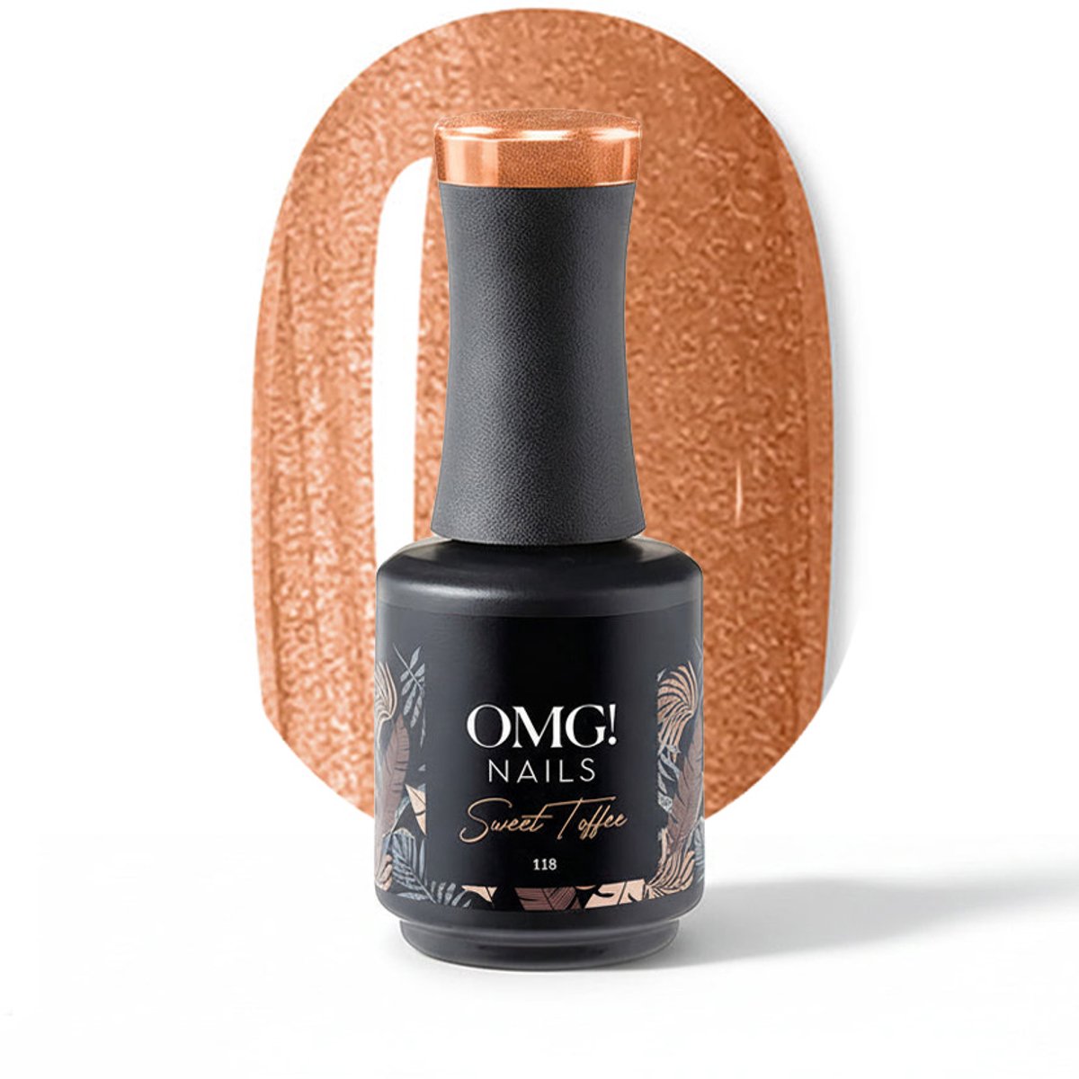Limea OMG Gellak 118 Sweet Toffee 15ml - Gel nagellak - Beige Gel lak - OMG nails