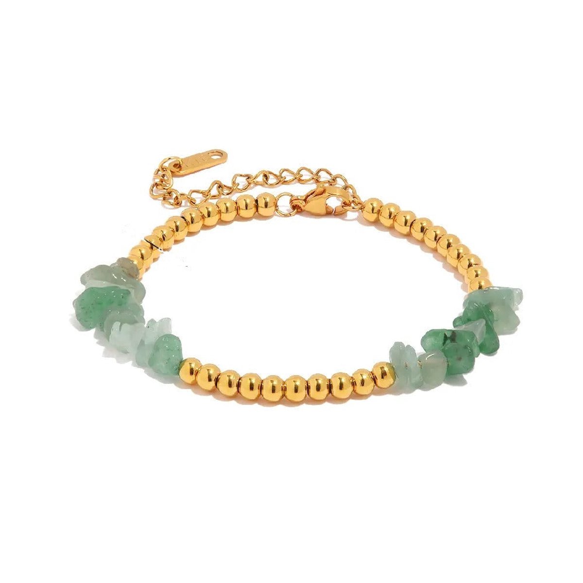 Armband met Groene Stenen – Natuurlijk & Stijlvol | Twinolo