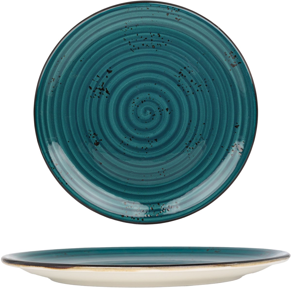 By Bone Dinerbord - Harmony Tropical - Porselein - 25 cm - set van 6