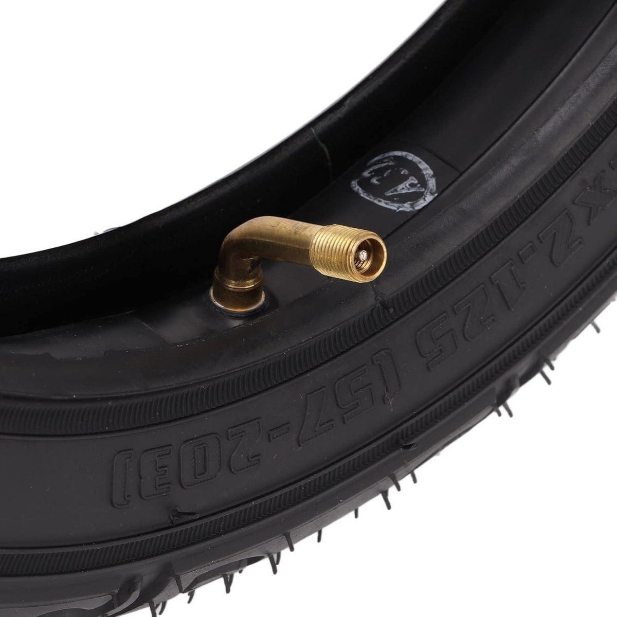 Allecto- Fietsband voor Kinderfiets 12 inch Duurzame Constructie Goede Demping Loopfiets Geschikt voor Zwart