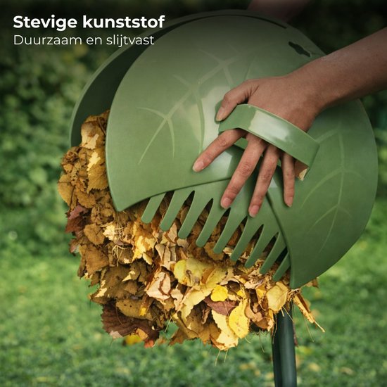 Lomera Bladgrijper - Bladgrijpers - Bladgrijper Set - Bladgrijper 2 Stuks - Bladscheppen - Bladschep - Bladscheppen Set - Bladschepper - Bladschepper Set - Bladruimer - Bladverzamelaar — afbeelding 3