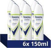 Rexona - Anti-Transpirant Spray - Women Advanced Protection - Stress Control - 6 x 150 ml - Voordeelverpakking