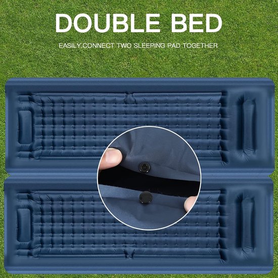 Extra Dikke Campingmat met Ingebouwde Voetpomp - Perfect voor Kamperen en Wandelen van Merkloos — afbeelding 2
