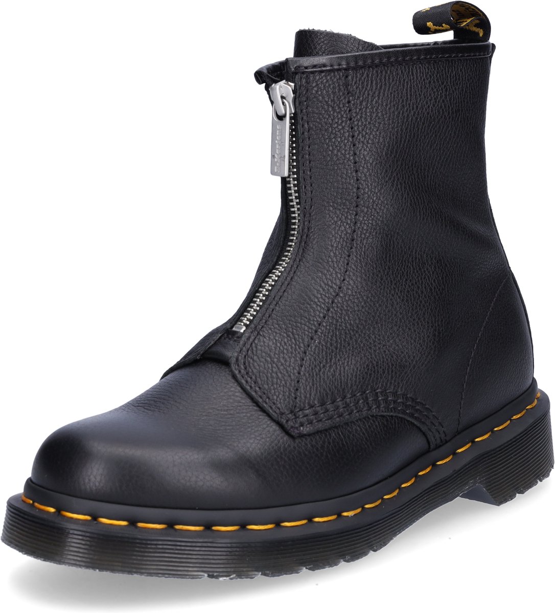 Dr Martens 1460 leren laarzen met rits Zwart
