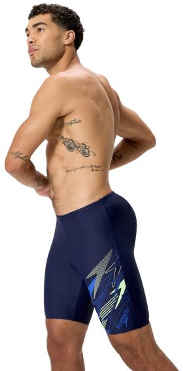 Speedo Medley Logo Jammer Heren Sportzwembroek - Marine/Blauw — afbeelding 5