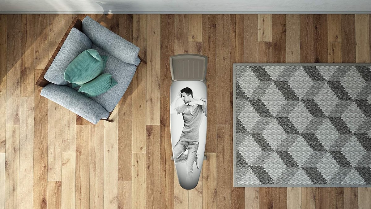 Strijkhoes 140 x 55 cm Hittegevoelig Maat XL - Innovatieve Thermo-reactieve Technologie