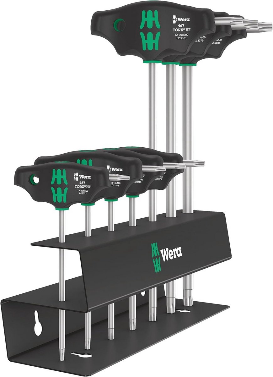 TORX Schroevendraaierset 7-delig met Houderfunctie - Ideale Grip en Ergonomisch Ontwerp