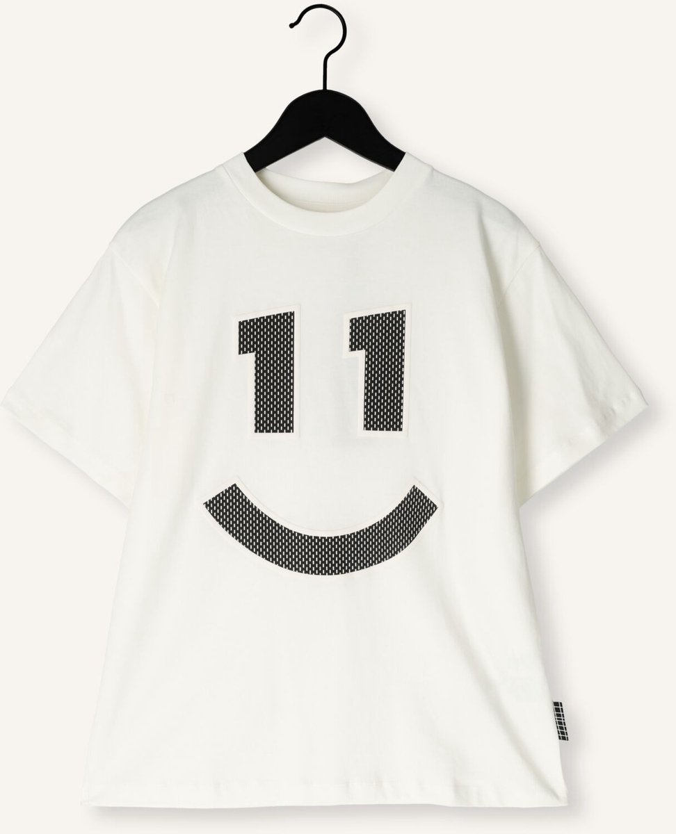 Molo Rodney Polo's & T-shirts Jongens - Polo shirt - Creme - Maat 140