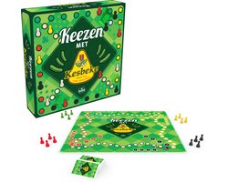 Goliath Keezen met Kesbeke - Bordspel - Familiespel - Keezenspel - 2 tot 4 Spelers - Amsterdamse Gezelligheid