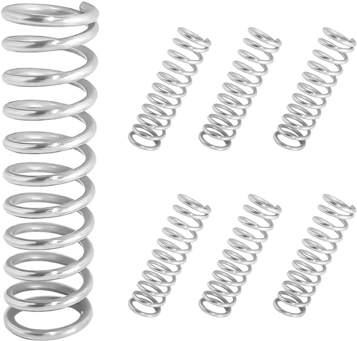 10 Stuks Mini Roestvrijstalen Drukveren voor Reparatie en Machines