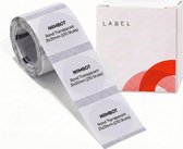 Rouleau d'étiquettes Niimbot B3S/B21/B1/K3 - 31x31 mm - 210 feuilles - transparent - rond