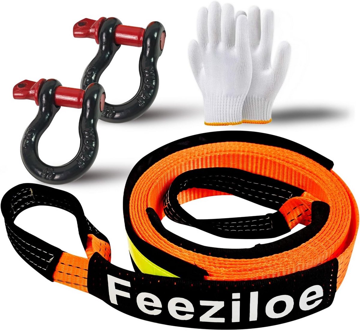 Stevig Autosleeptouw 5 Meter met Haken voor Noodsituaties