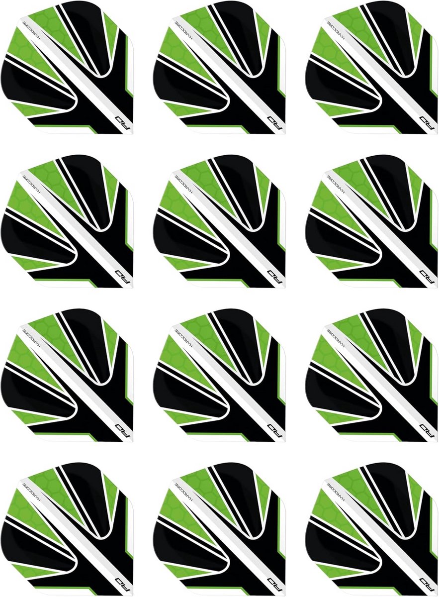 Dartpijl Vluchten Standaard Vorm - 12 Stuks Set Dart Flights Extra Dik 100 Micron