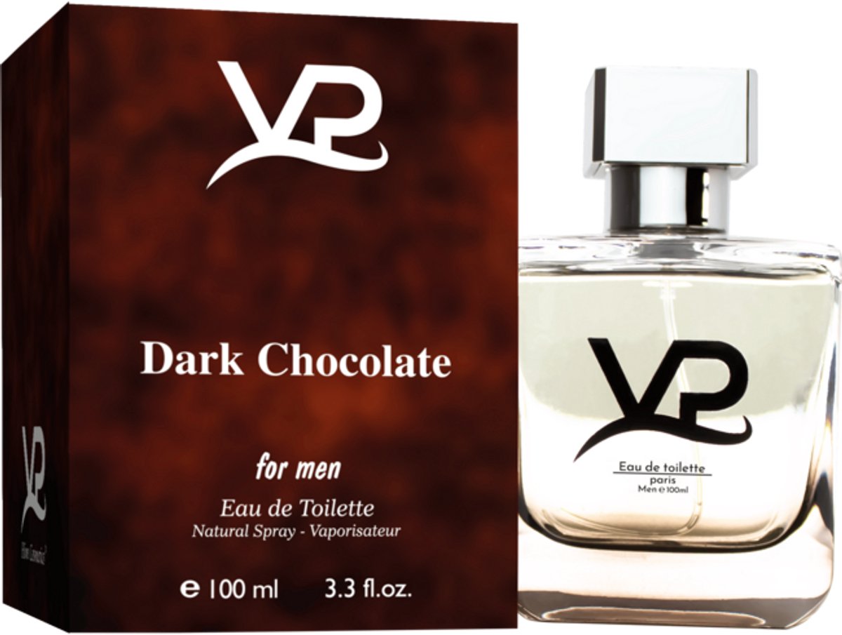 VP Parfum Dark Chocolate Eau de Toilette Herenparfum 100 ml – Intense, Verleidelijke en Luxueuze Herengeur