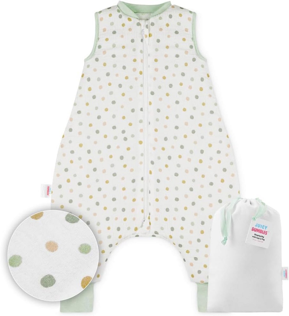 Slaapzak met Voetjes voor Baby - Winter Trappelzak 2.5 Tog voor Kinderen 1-4 Jaar