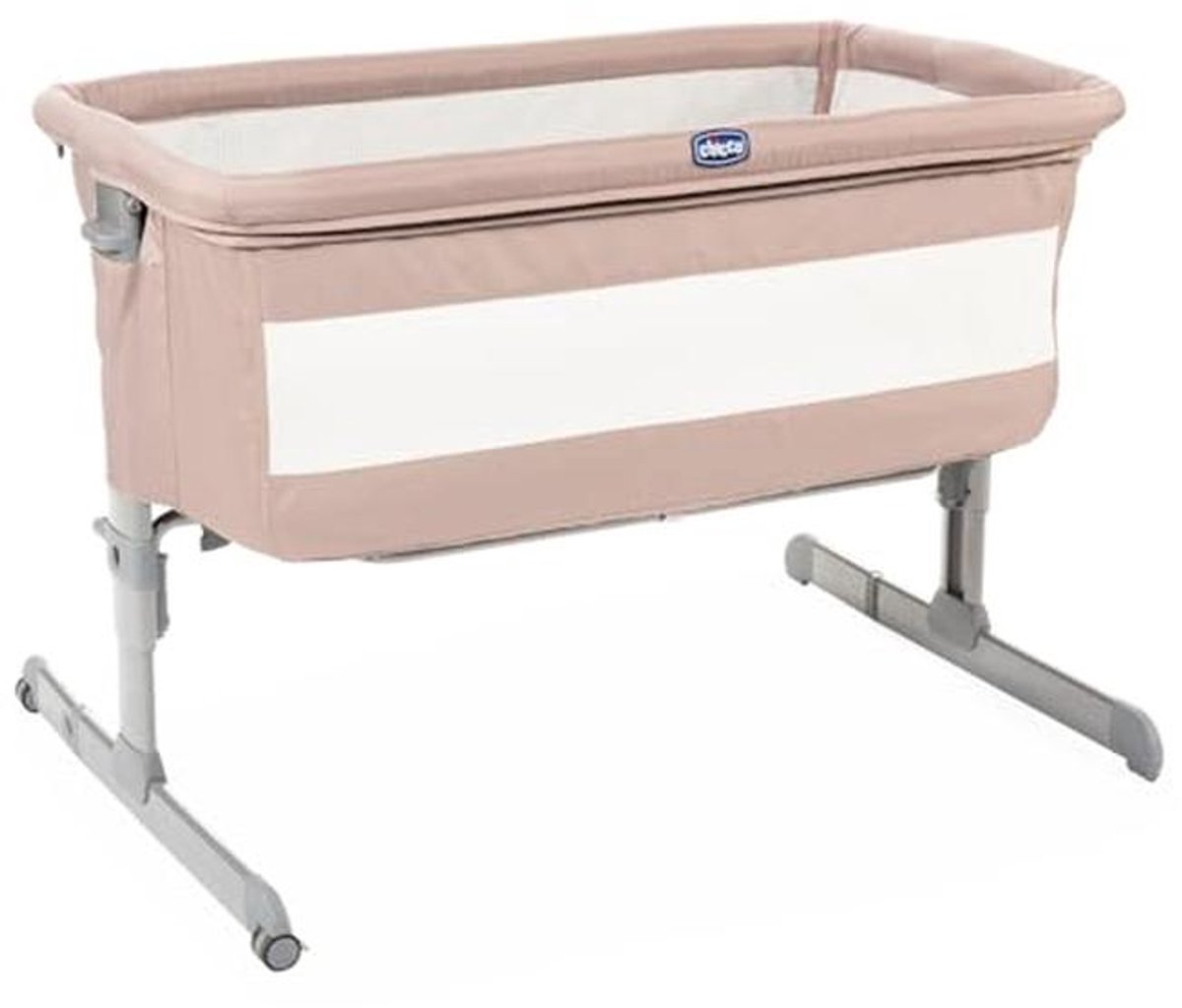 Side Bed voor Cosleeping met Matras - Kinderbedje 94 x 69 x 81 cm