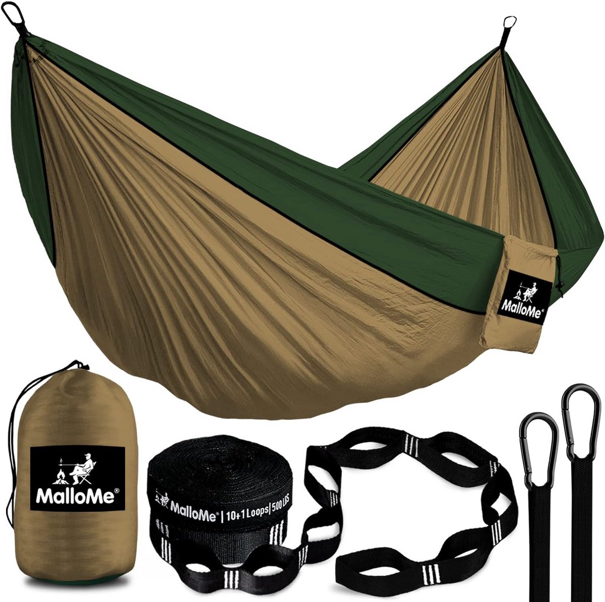 Verstelbare Double Outdoor Hangmat voor 2 Personen - Ultra Licht en Duurzaam
