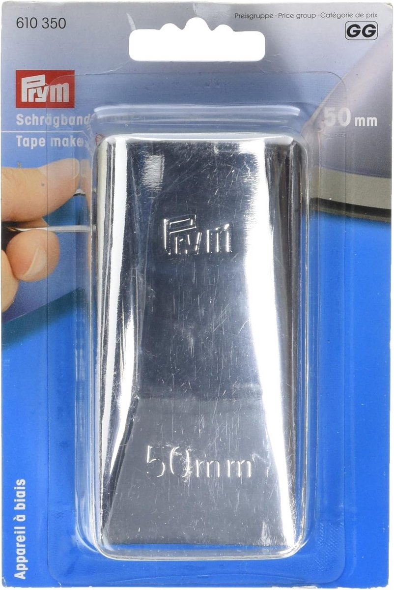 Biasband Maker voor Quiltranden - 50 mm - Zelf Textielband Maken