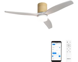 CREATE - Stille 40W plafondventilator met technische ABS bladen in verschillende maten - WIND CALM
