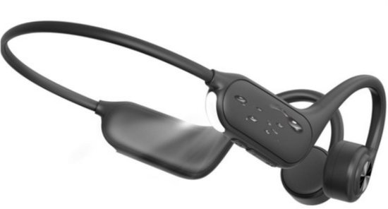 balboaz Bone Conduction Headphone | Draadloze open ear sport koptelefoon | bluetooth en mp3 (32GB opslag) | Oordopjes met licht | IP68 Waterdicht en stofdicht