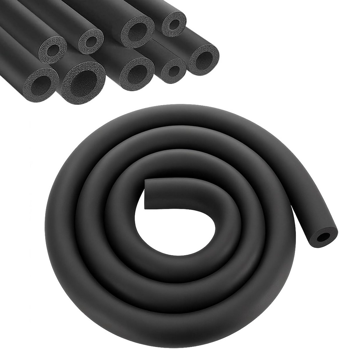 Zwarte Schuim Buisisolatie Ø 25 mm - Flexibel Rubberschuim - 1.8 Meter voor Verwarming & Sanitair