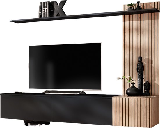 ZHPK TV KAST - Moderne en Stijlvolle TV Meubels voor uw Woonkamer - zwevend tv meubel zwart