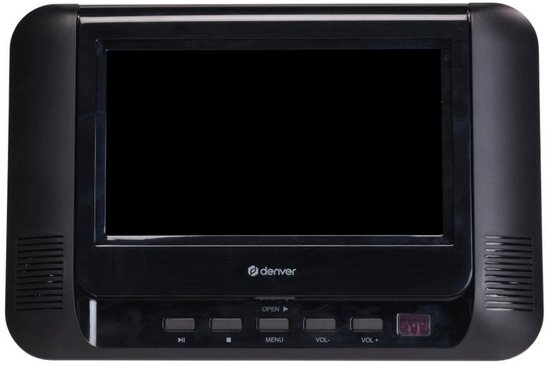 Denver Draagbare DVD Speler Auto - 7 inch - 2 schermen - Incl. Bevestigingsriemen - USB - MTW793 — afbeelding 2